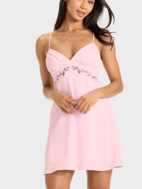 wild fable Dresses & Skirts - wild fable Light Pink Floral Slip Dress